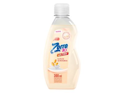 LAVAVAJILLA ZORRO 3D LECHE ALMENDRAS 300 ML