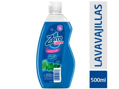 LAVAVAJILLA ZORRO MENTA Y ALGA 500 ML