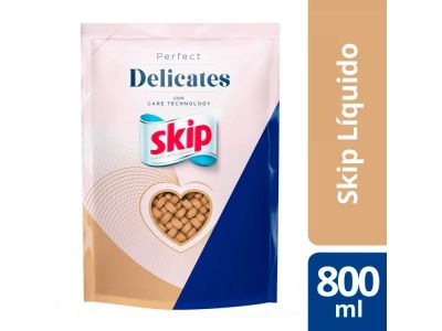 JABON LIQUIDO SKIP DELICATES 800 ML