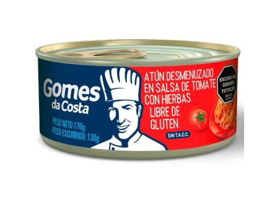 ATUN GOMES DA COSTA TOMATE DESMENUZADO 170 GR