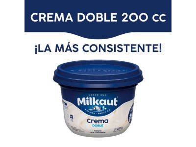 CREMA MILKAUT DOBLE 200 CC