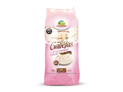 GALLETITAS GRANDIET ARROZ SIN SAL 100 GR