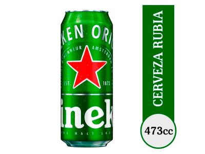 CERVEZA HEINEKEN LATA 473 CC