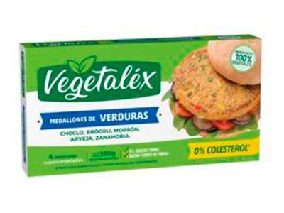 MEDALLON VEGETALEX VERDURAS 300 GR