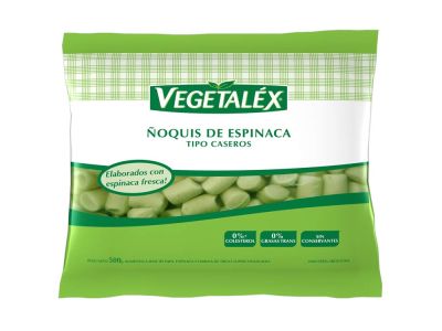 ÑOQUIS VEGETALEX ESPINACA 500 GR