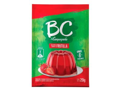 GELATINA LA CAMPAGNOLA BC FRUTILLA 18 GR