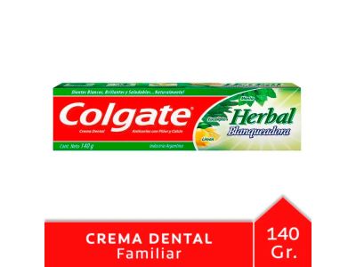 CREMA DENTAL COLGATE HERBAL BLANQUEADORA 140 GR