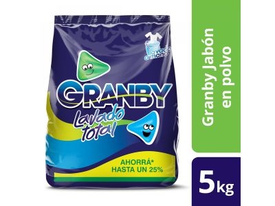 JABON EN POLVO GRANBY REGULAR 5 KG