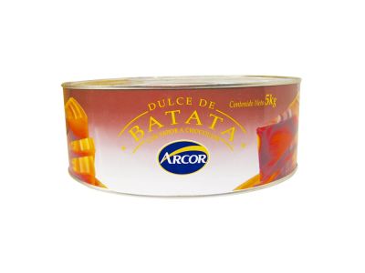 DULCE ARCOR BATATA LATA 5 KG