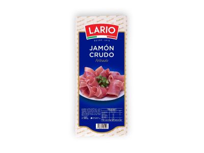 JAMON CRUDO LARIO FETEADO 120 GR