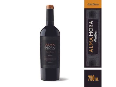 VINO ALMA MORA RESERVA MALBEC 750 CC