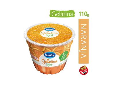 GELATINA SANCOR NARANJA LIGHT 110 GR