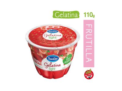 GELATINA SANCOR FRUTILLA LIGHT 110 GR