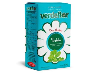 YERBA VERDEFLOR CON BOLDO 500 GR