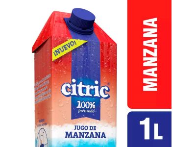 JUGO CITRIC MANZANA 1 LT