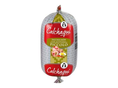 SALCHICHON CALCHAQUI PICCOLO MORRONES ACEITUNAS 240 GR