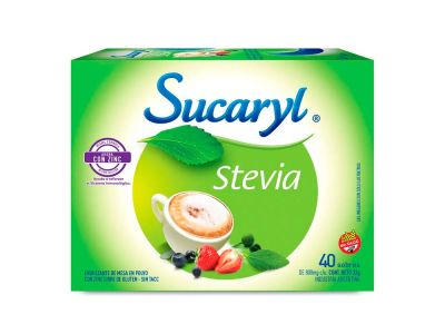 EDULCORANTE SUCARYL STEVIA 50 SOBRES