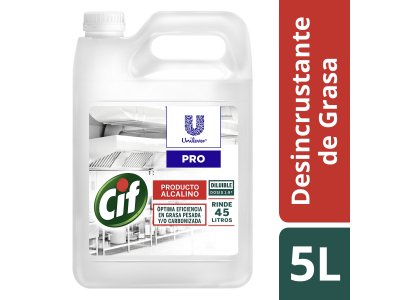 LIMPIADOR CIF ANTIGRASA BOTELLA 5 LT