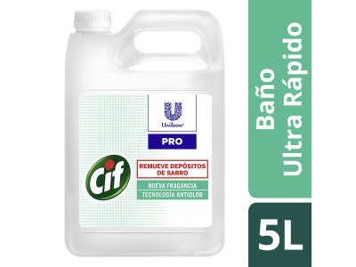 LIMPIADOR CIF BAÑO BOTELLA 5 LT