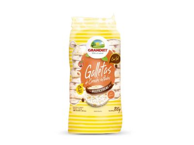 GALLETITAS GRANDIET ARROZ MULTI CEREAL CON SAL 100 GR