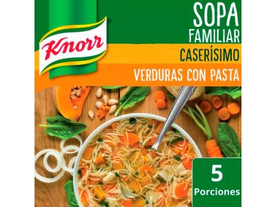 SOPA KNORR CLASICA VERURAS CON PASTAS