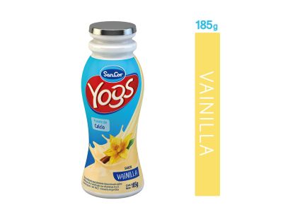 YOGHURT SANCOR YOGS BOTELLA VAINILLA 185 GR