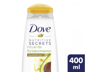 SHAMPOO DOVE RITUAL FORTALECIMIENTO 400 ML