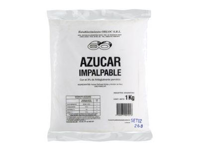 AZUCAR IMPALPABLE ORLOC 500 GR