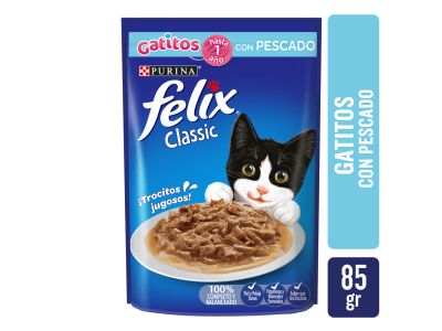 ALIMENTO PARA GATOS FELIX PESCADO 85 GR