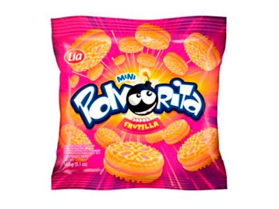 GALLETITAS POLVORITA MINI VAINILLA FRUTILLA 152 GR