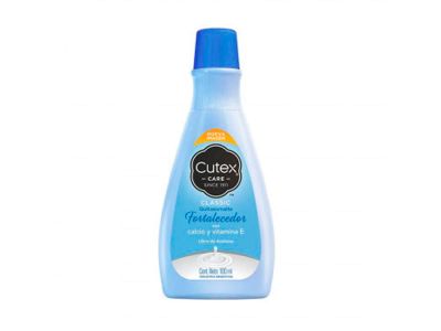 QUITA ESMALTE CUTEX FORTALECEDOR 100 ML