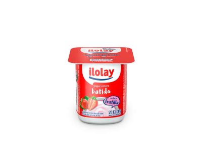 YOGHURT ILOLAY BATIDO ENTERO FRUTILLA 125 GR