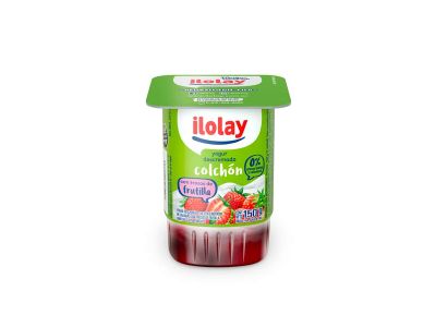 YOGHURT ILOLAY COLCHON DESCREMADO FRUTILLA 160 GR