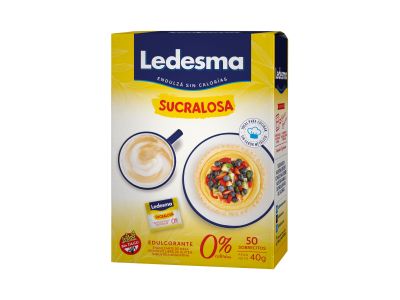 EDULCORANTE LEDESMA ZUCRA 50 SOBRES