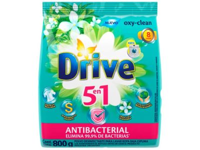 JABON EN POLVO DRIVE MATIC ANTIBACTERIAL 800 GR