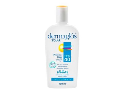 PROTECTOR SOLAR DERMAGLOS NIÑOS FACTOR 50 180 ML