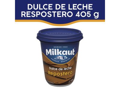 DULCE DE LECHE MILKAUT REPOSTERO 400 GR