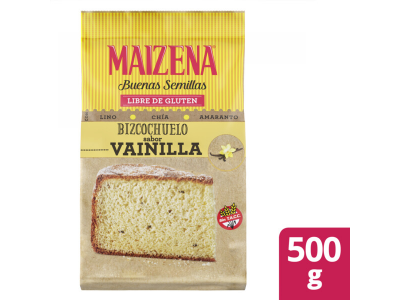 BIZCOCHUELO MAIZENA VAINILLA 500 gr