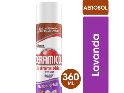 LUSTRAMUEBLE CERAMICOL LAVANDA 360 cc