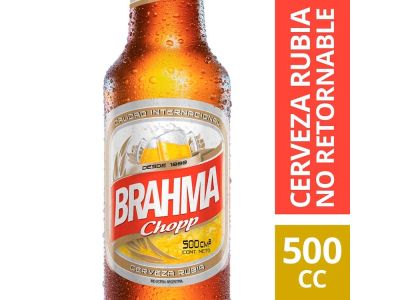 CERVEZA BRAHMA BOCA ANCHA 500 cc