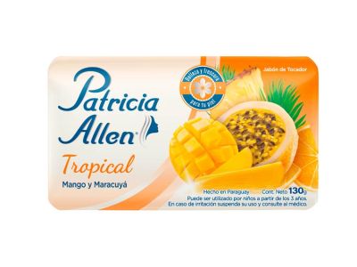 JABON DE TOCADOR PATRICIA ALLEN TROPICAL 130 gr