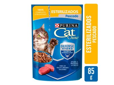 ALIMENTO PARA GATOS CAT CHOW ADULTOS PESCADO 85 GR