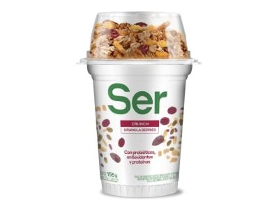 YOGHURT SER CRUNCH BERR 155 gr