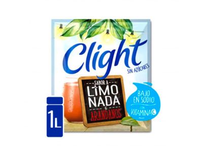 JUGO CLIGHT LIMONADA JENGIBRE MENTA 8 gr