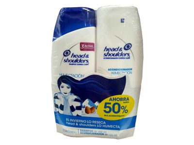 SHAMPOO HEAD & SHOULDERS +ACONDICIONADOR WINT 750 ml