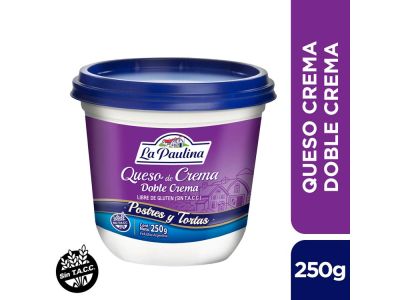 QUESO LA PAULINA DOBLE CREMA 250 gr