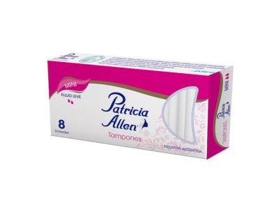 TAMPON PATRICIA ALLEN MINI 8 un