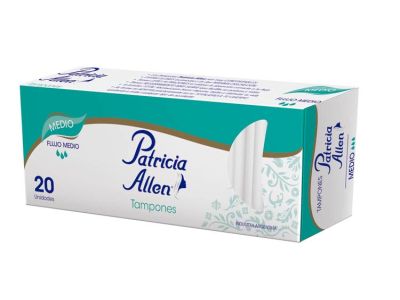 TAMPON PATRICIA ALLEN MEDIO 16 UN