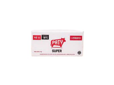 HAMBURGUESA PATY SUPER 40X125G