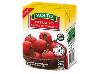 EXTRACTO DE TOMATES MOLTO SIMPLE 210 gr